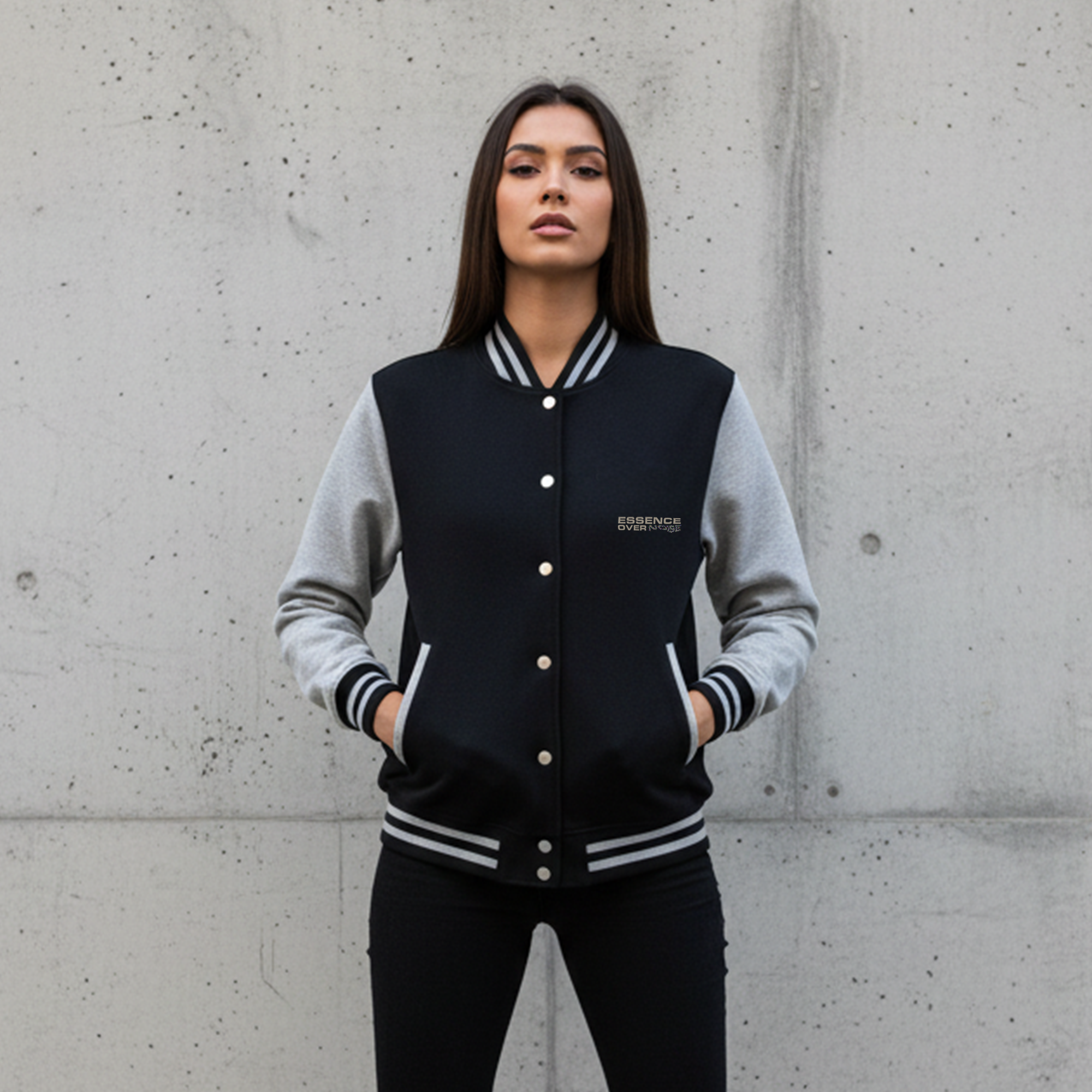 P127 Heavyweight letterman jacket