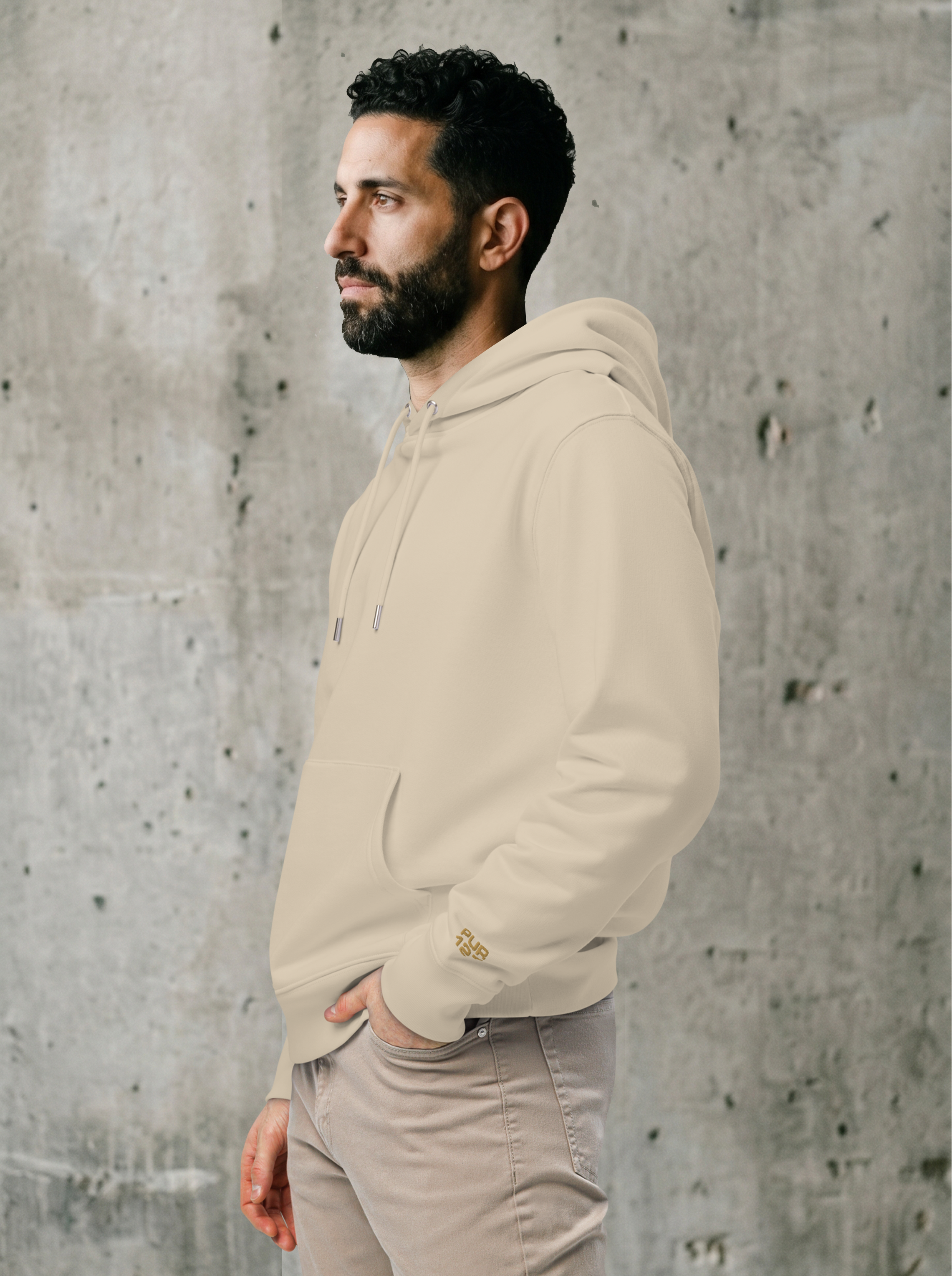 Dust Silence Unisex Organic Hoodie (#007)