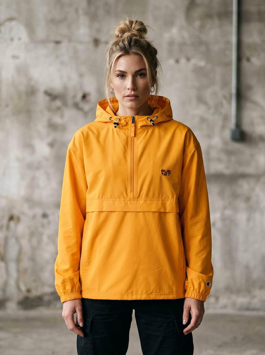 PUR127 x Champion Packable Jacket (#001)