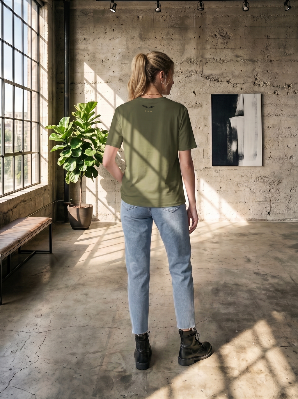 Silence Unisex Organic Tee (#007)