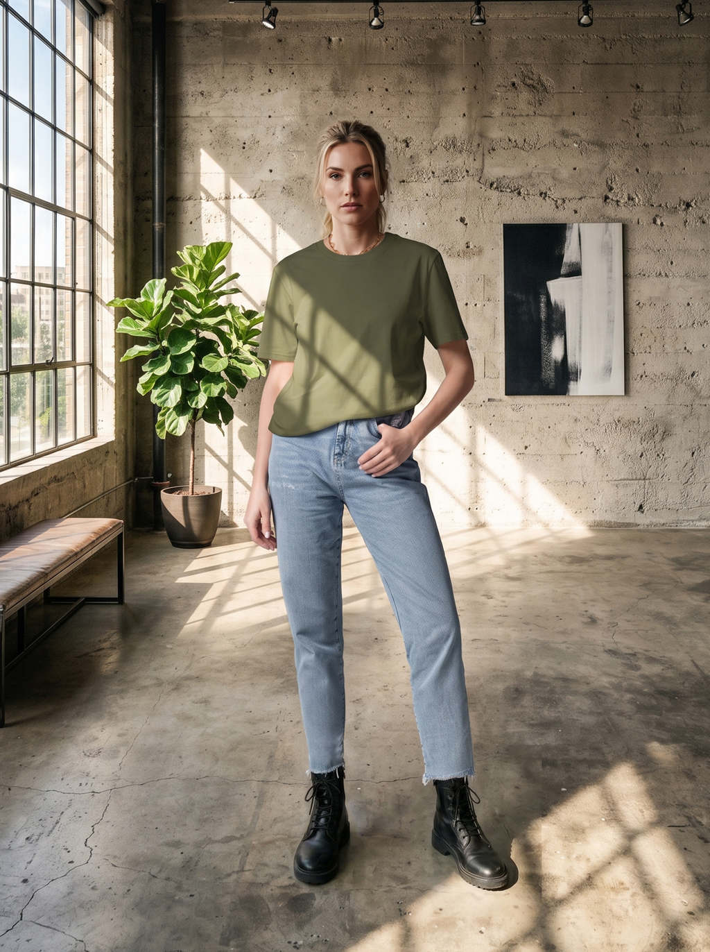 Silence Unisex Organic Tee (#007)