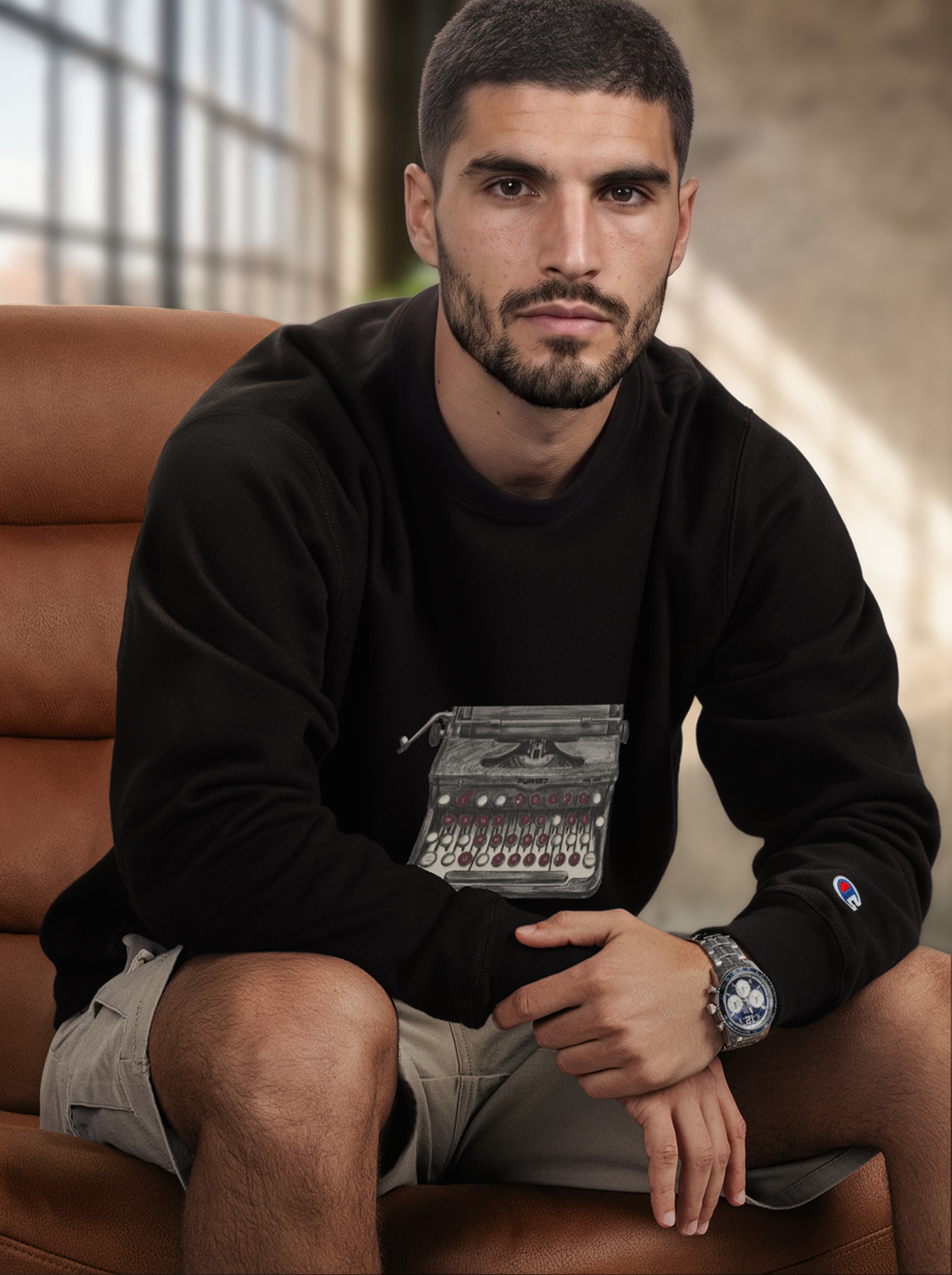 Reverse Weave Architectural Sweatshirt (#002)