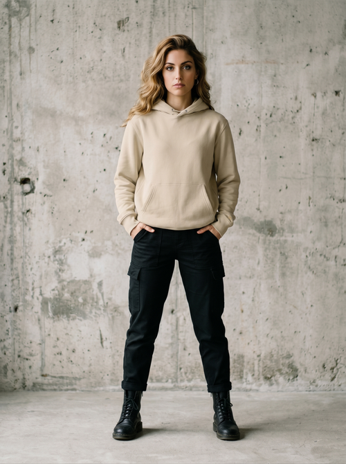 Dust Silence Unisex Organic Hoodie (#007)
