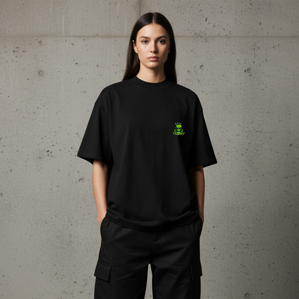 Seek Knowledge Oversized Heavyweight Tee (#006)