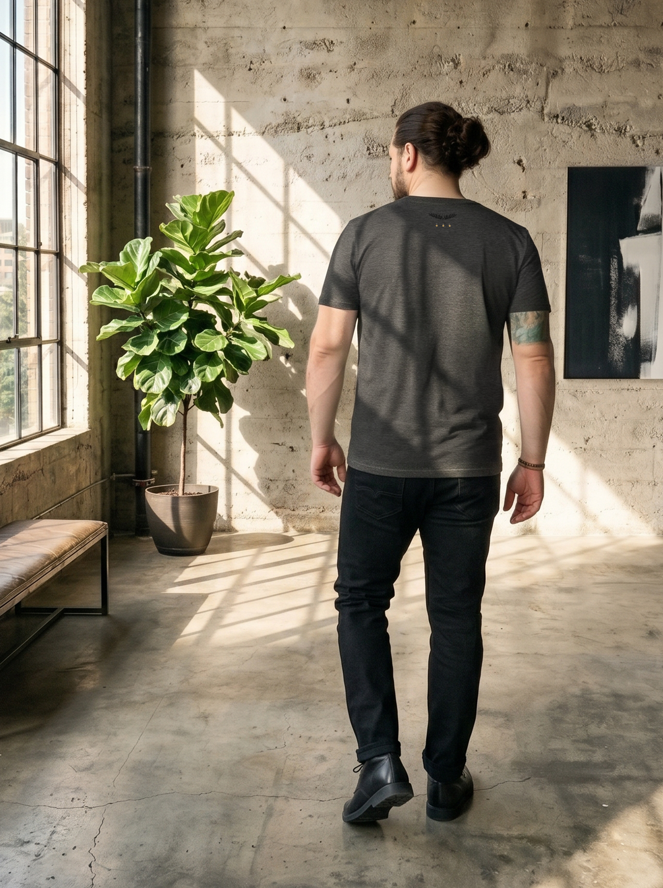 Silence Unisex Organic Tee (#007)