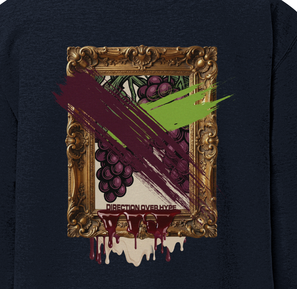 Vandalized Renaissance Pullover (#005 Grapes)