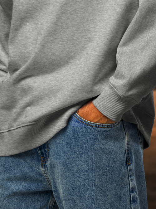 Muted Statement Organic Sweatshirt (#002)