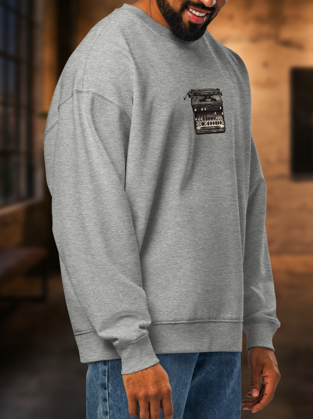 Muted Statement Organic Sweatshirt (#002)