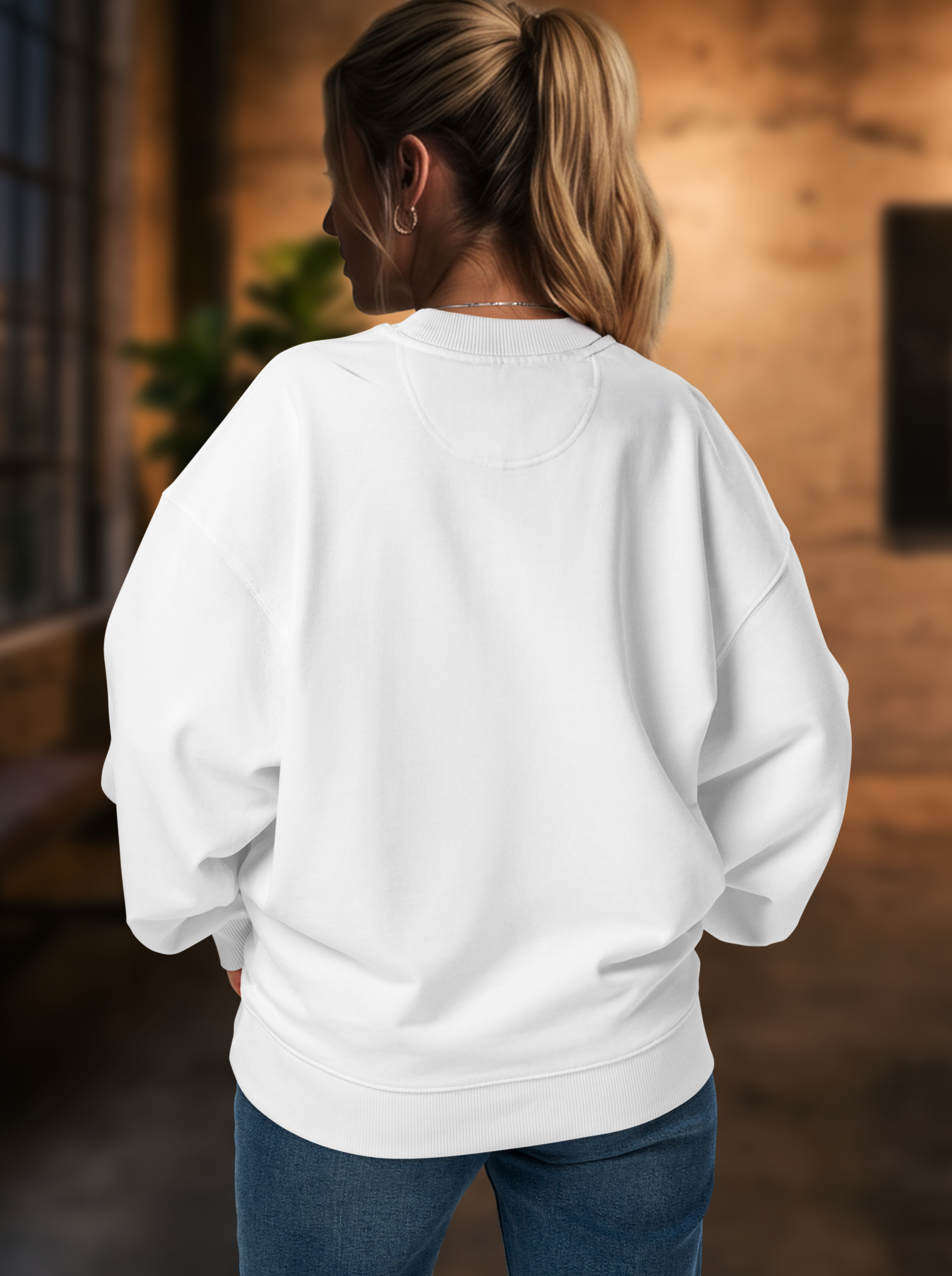 Muted Statement Organic Sweatshirt (#002)